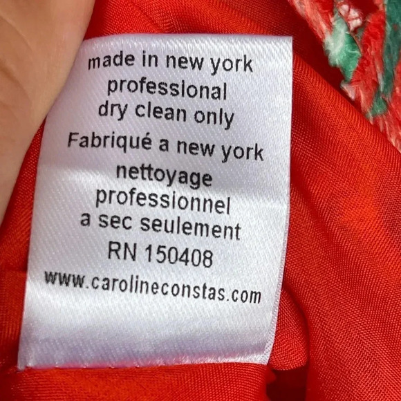 Caroline Constas Embroidered Bustier Dress xs - Picture 13 of 13